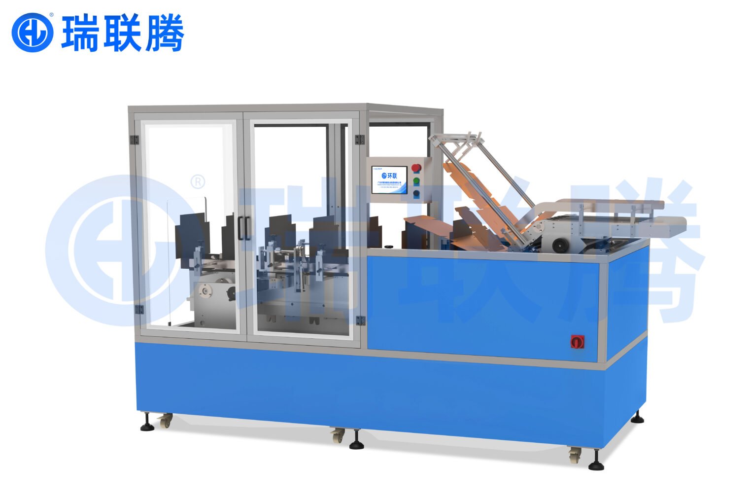 HL-Z30 全自动飞机盒折盒机 适配多种规格飞机盒折叠细节图