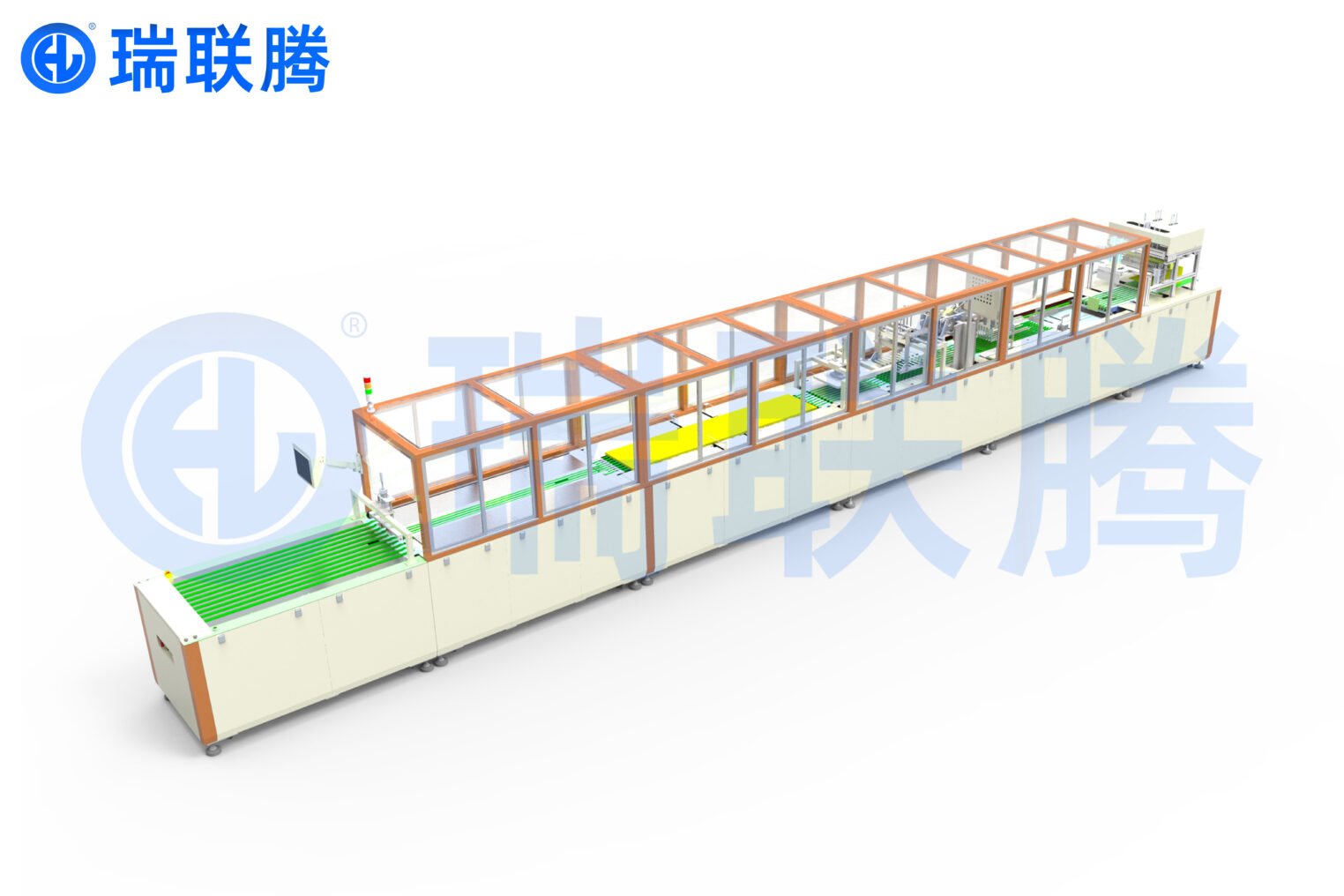 瑞联腾工业级服装折叠机 自动化服装折叠生产线
